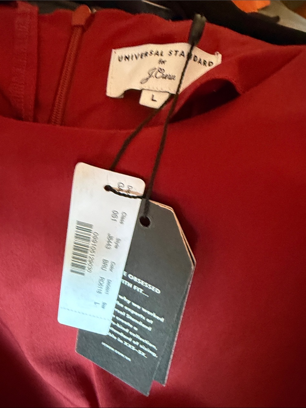 J. Crew High-Low Ruffle Hem Dress - Picture 7 of 8